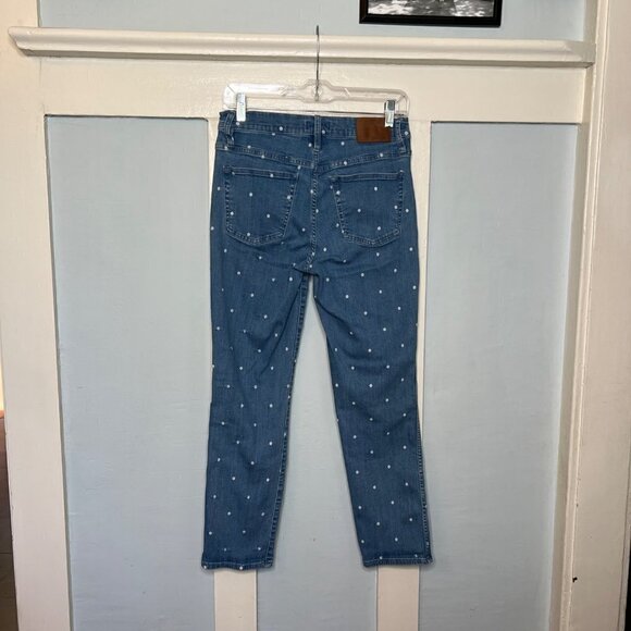 J. Crew Vintage Straight Polkadot Jeans - Picture 2 of 8